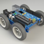 Mobility Shield for Arduino (Render 1)